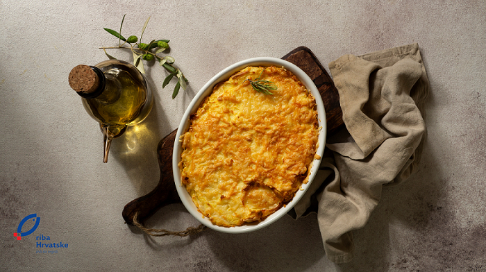 Gratin ili zapečenac s ribom vrhunska je delikatesa