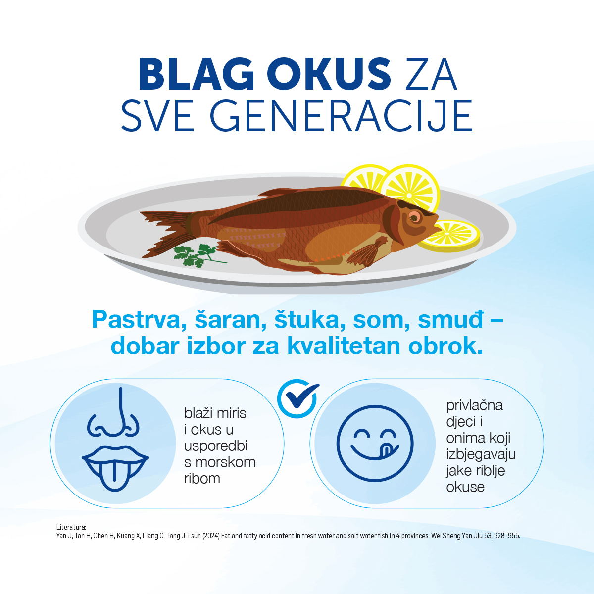 Zašto odabrati slatkovodnu ribu?