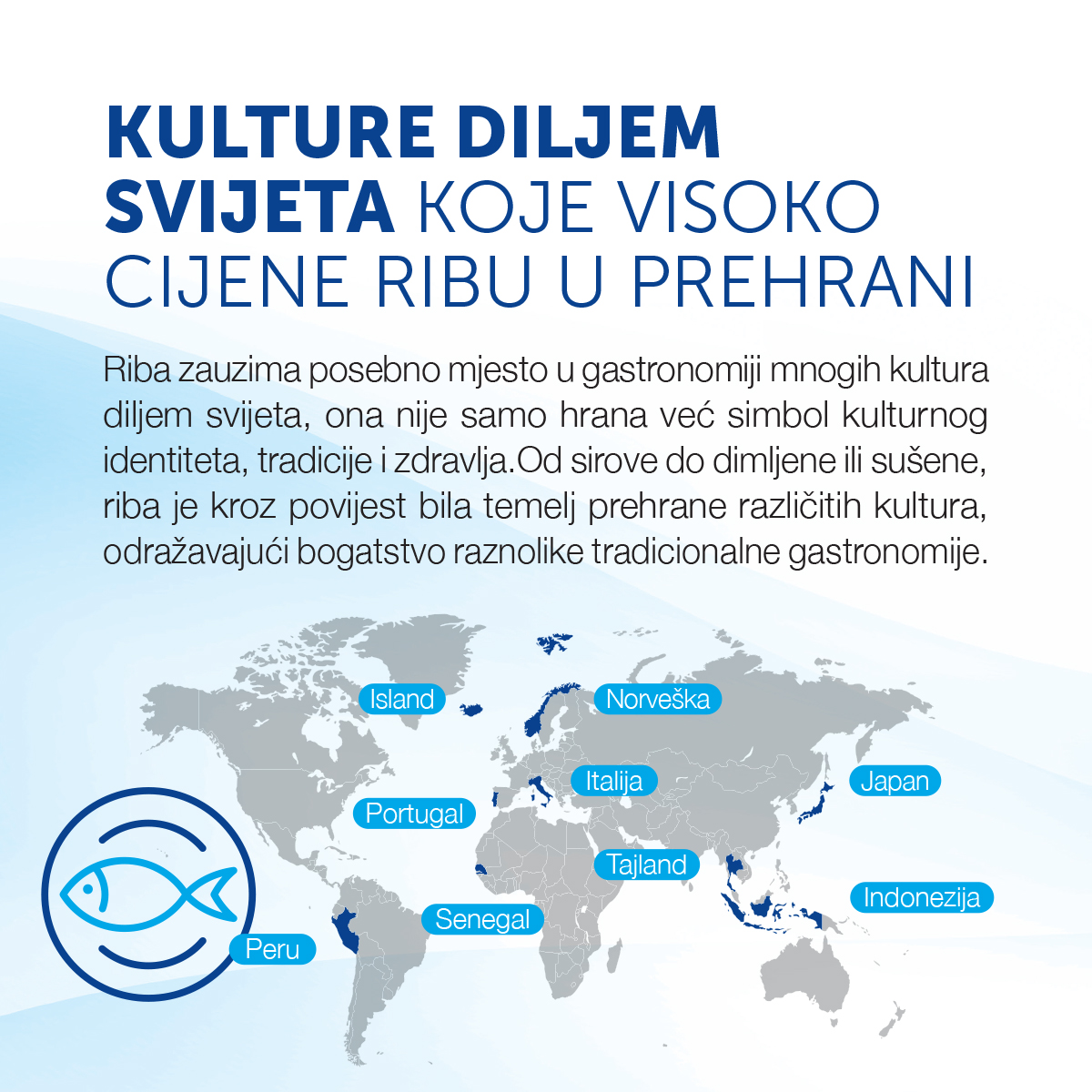 Kulture diljem svijeta koja visoko cijene ribu u prehrani