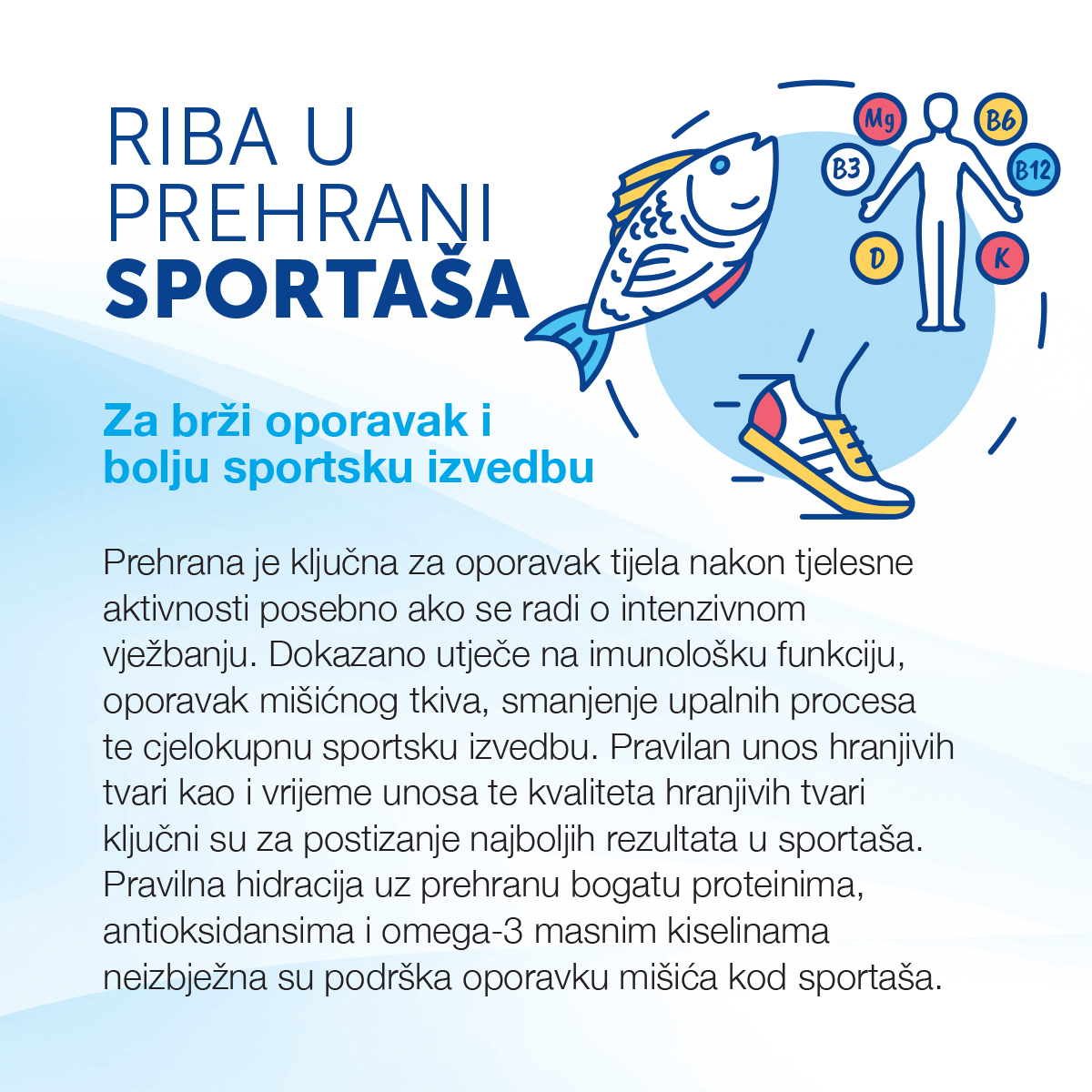 Riba u prehrani sportaša